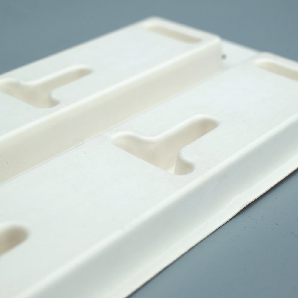 Sustainable Toothbrush Recycled Paper Pulp Packaging Insert