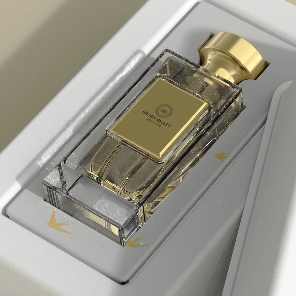 Gold Foil Swallow Stock Mold Perfume Box Wholesale