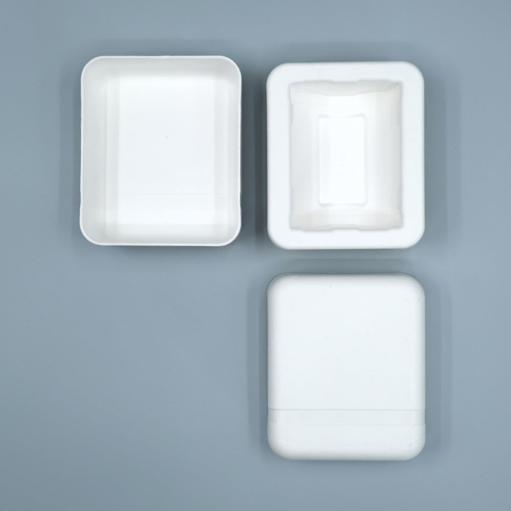 Empaque de regalo de pulpa de caña de azúcar moldeada a medida