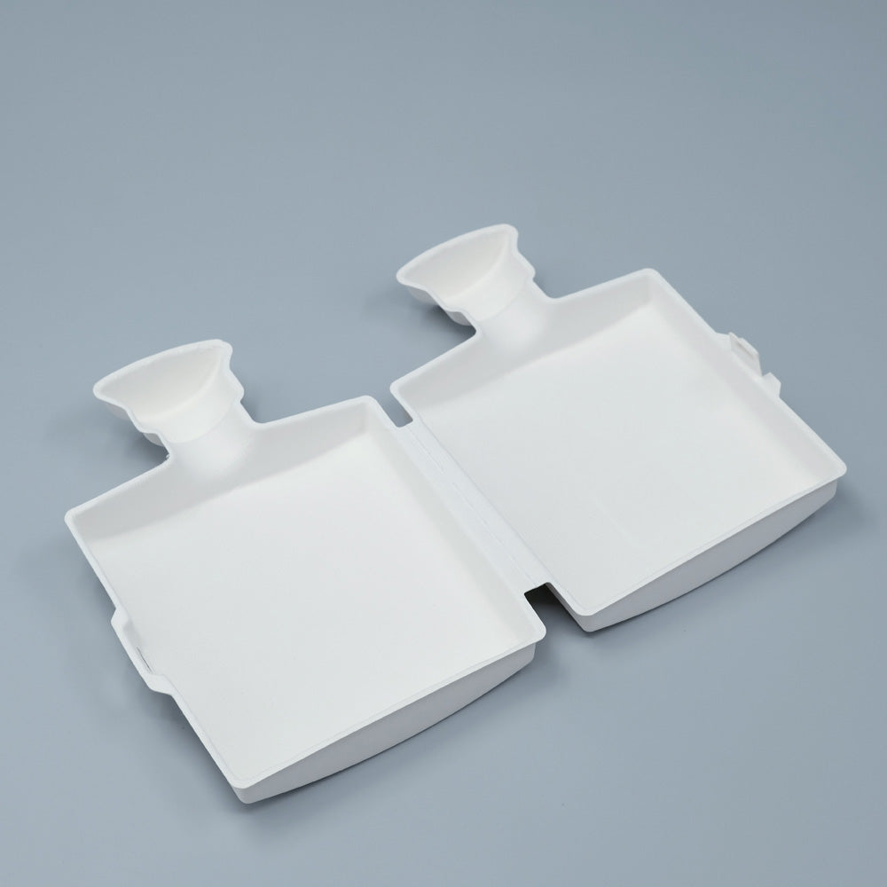 Eco Friendly Paper Pulp Beverage Packaging Box