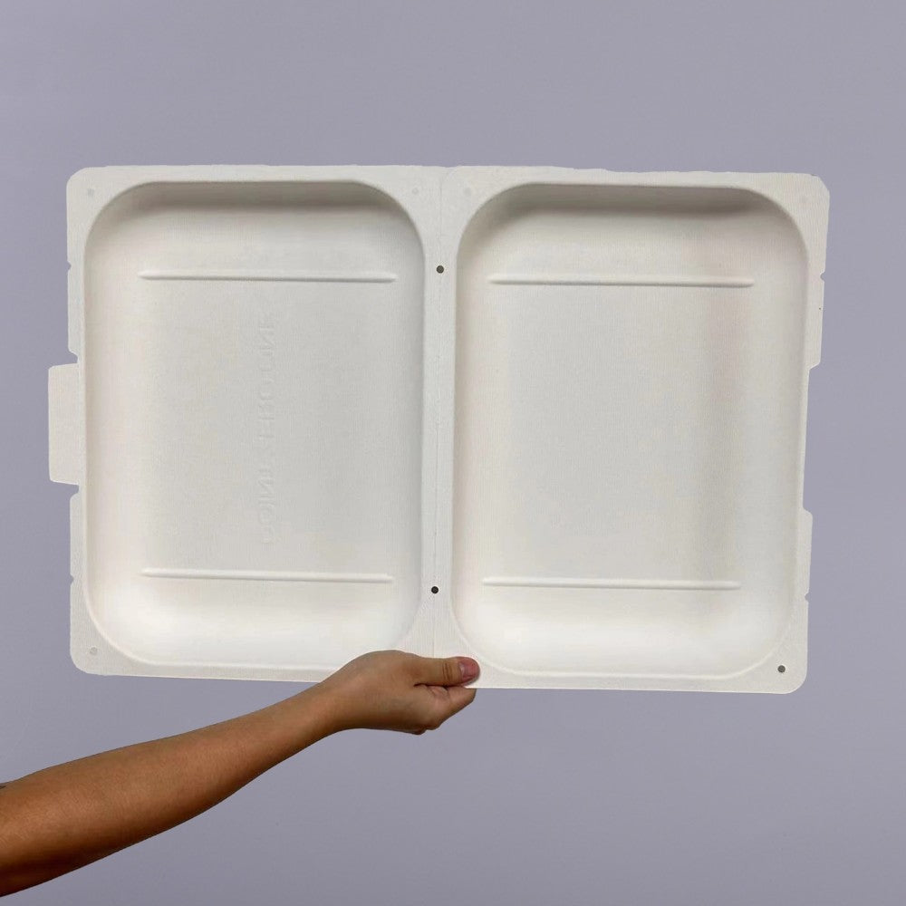 Empaquetado de bolso de mano de fibra moldeada