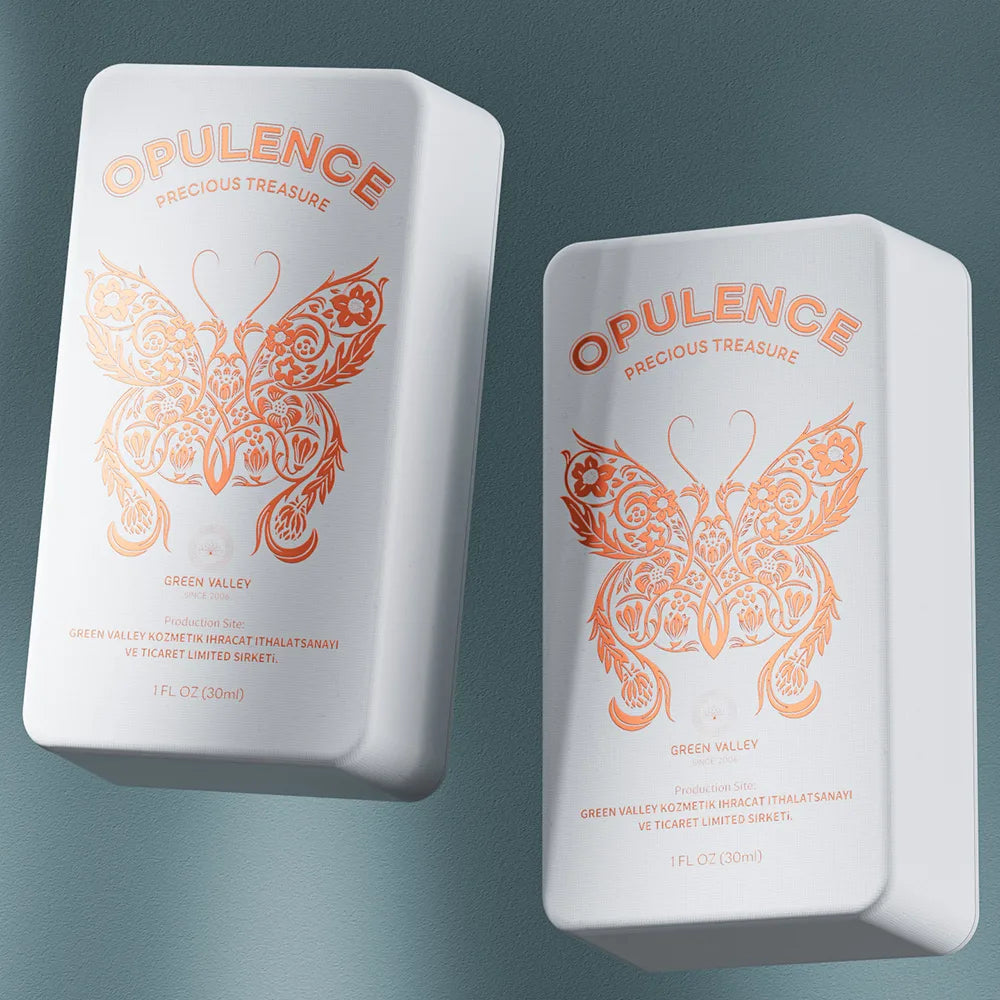 Black Offset Printing Logo Perfume Packaging - Otarapack