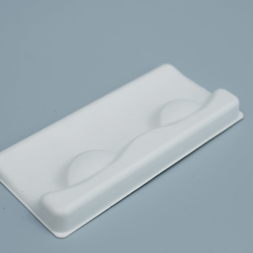 Blíster de pestañas de maquillaje de fibra sostenible