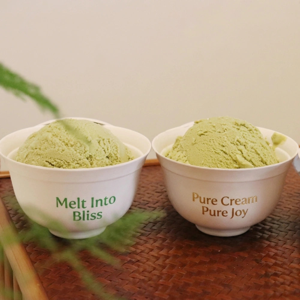 Tea Bowl Shape Molded Pulp Ice Cream Snack Cup
