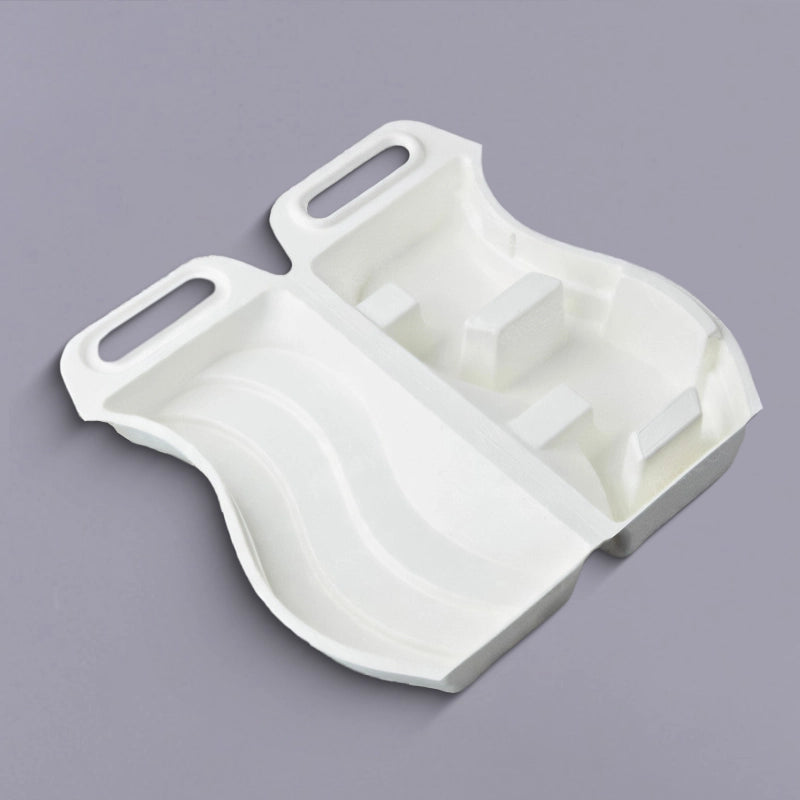 Wavy-shaped Pulp Inner Tray for Skincare Products