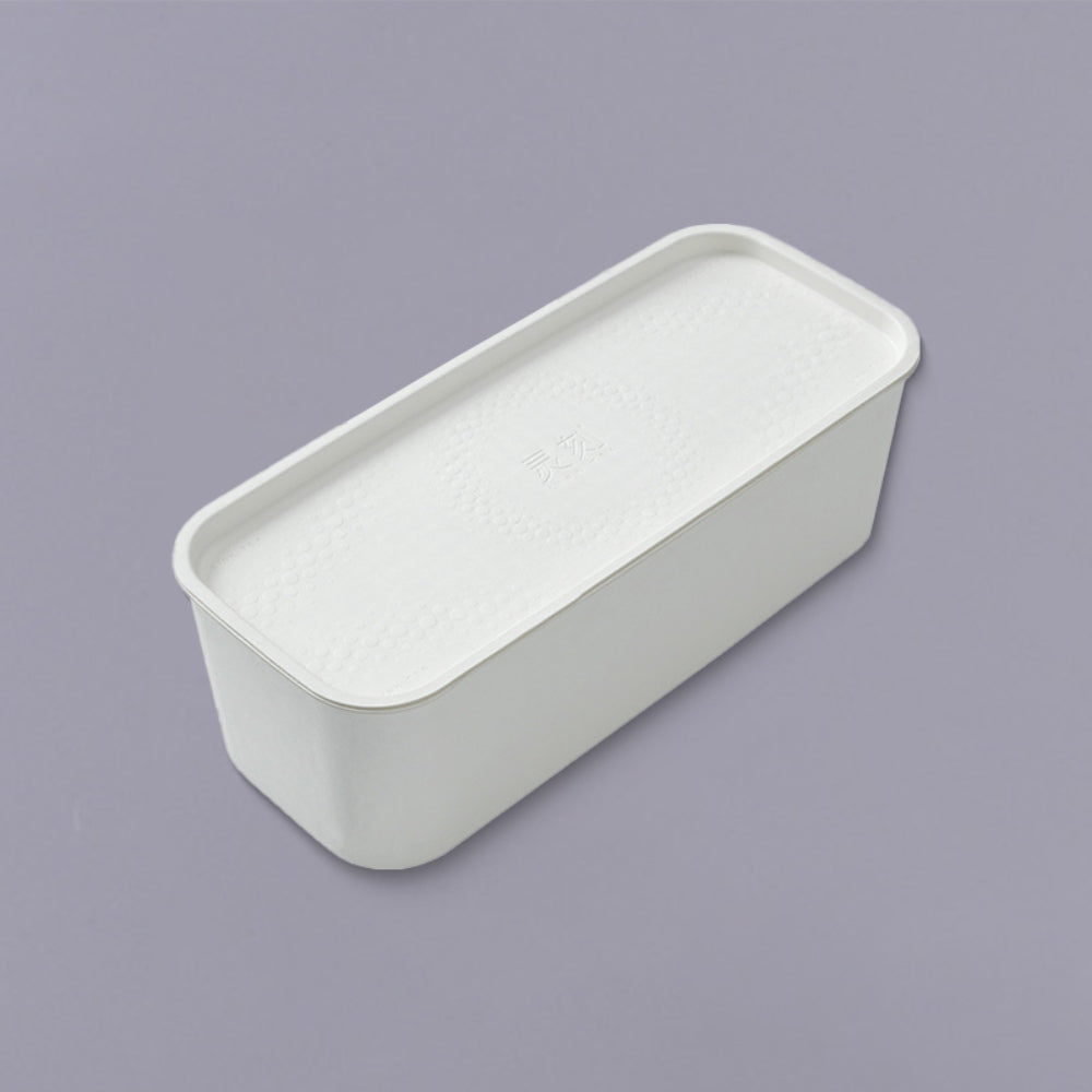 Sustainable White Portable Travel Tea Set