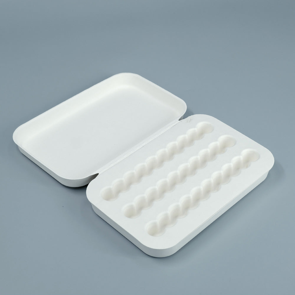 Caja de embalaje de pulpa de caña de azúcar compostable