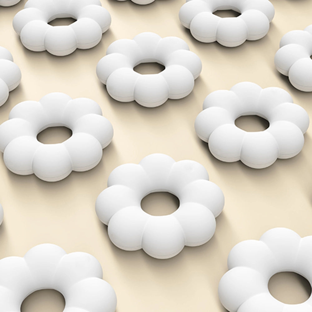 Bandeja para huevos con forma de flor, 8 unidades, embalaje de pulpa moldeada