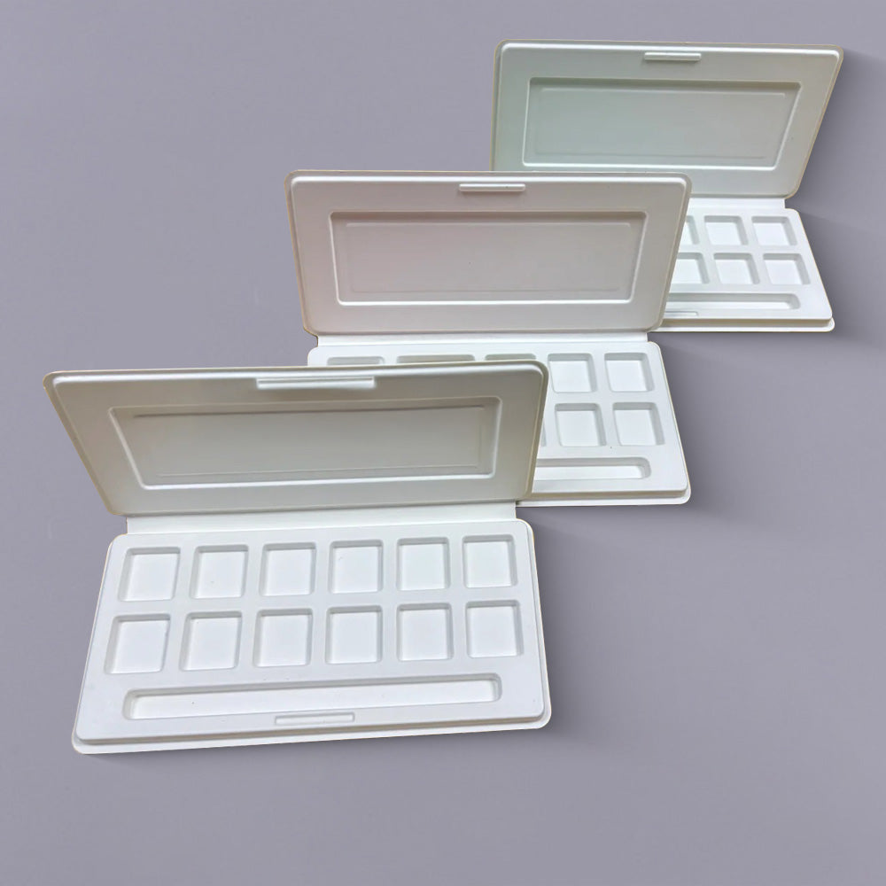 Molded Pulp Eyeshadow Palette Packaging