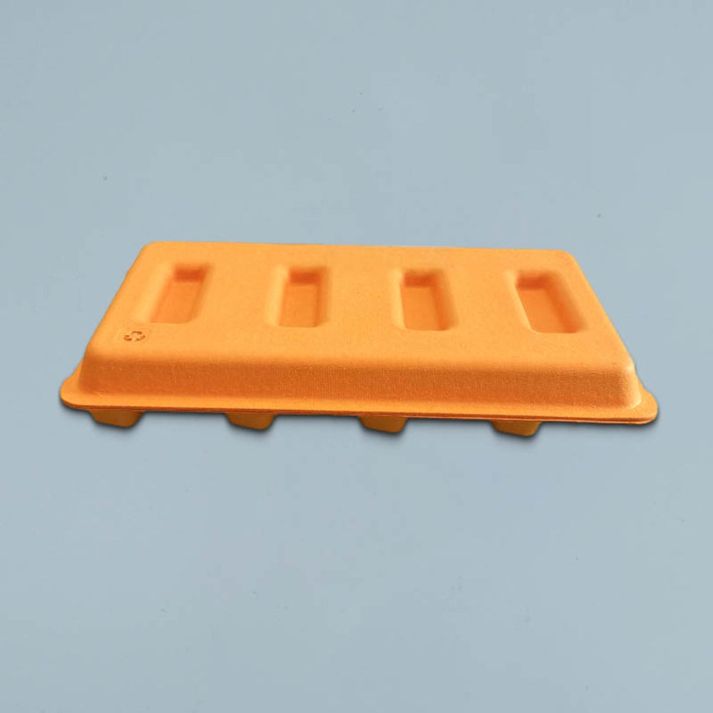 Sustainable Cosmetic Dry Pressed Paper Trays