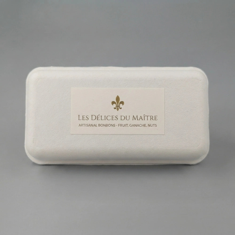 Wholesale 8 Slots Molded Pulp Chocolate Box