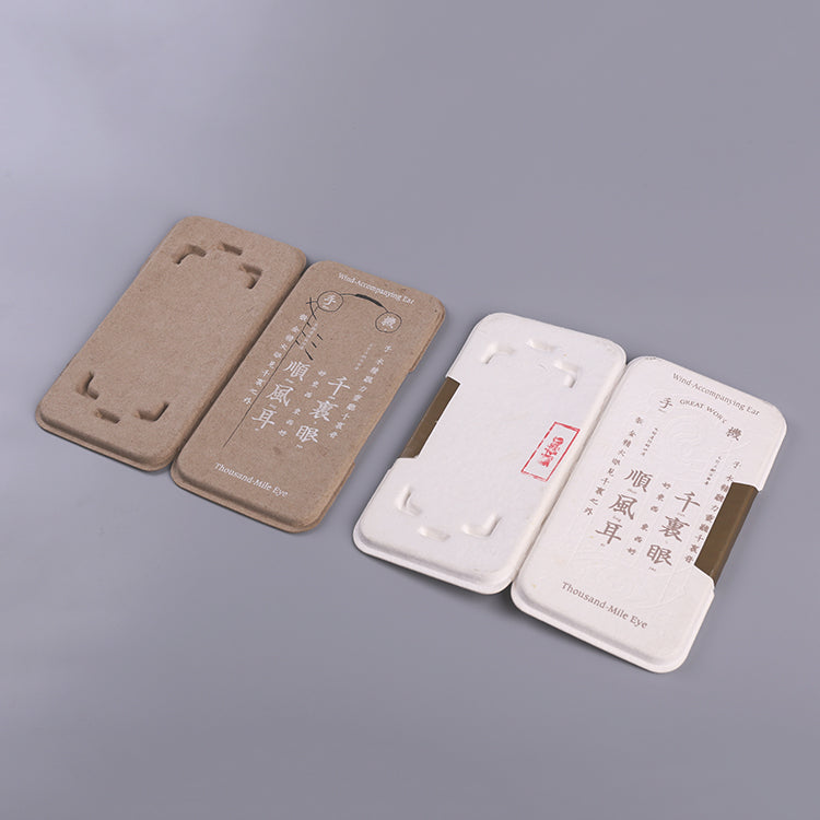 Flip Top bagass Eco Friendly Iphone Case Box