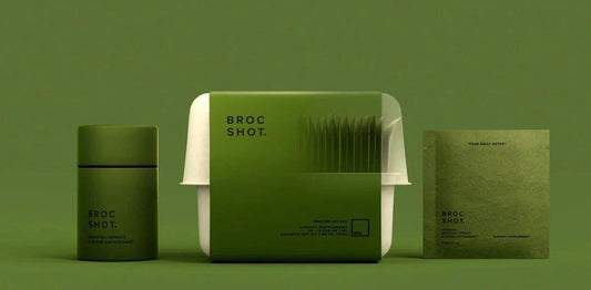 The egg tray is not just for eggs! It is also used in BROC SHOT's Anti-Aging Oral Liquid!
