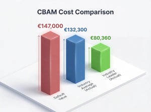 EU CBAM 2026: Cost Analysis for Pulp Molding Exporters - Default vs Actual Emissions Reporting