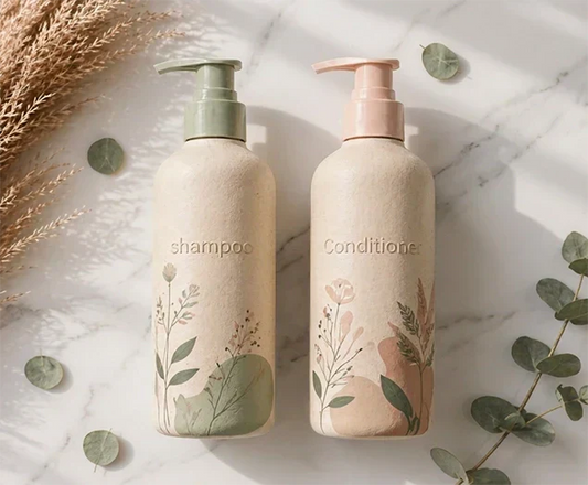 How to Source Molded Pulp Shampoo Bottles from China