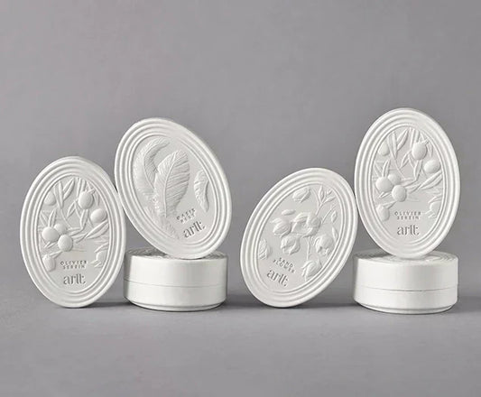 Molded Pulp Perfume Soap Box by ARLT A Perfect Blend of Fragrance and Sustainability