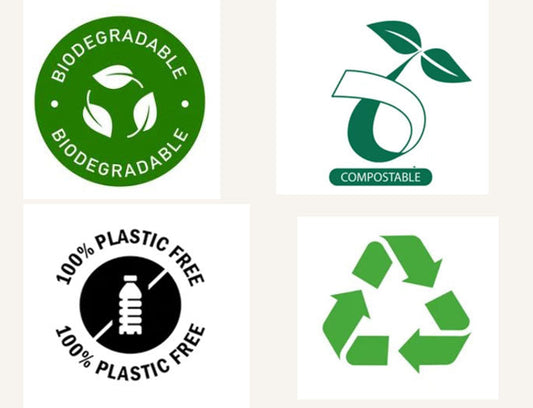 What Do Terms Like Recyclable, Biodegradable, Compostable, And Plastic-Free Mean In Packaging Materials?