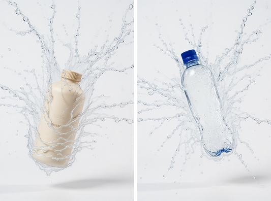 Paper Bottles vs. PLA Bottles: A Lifecycle and Carbon Footprint Comparison