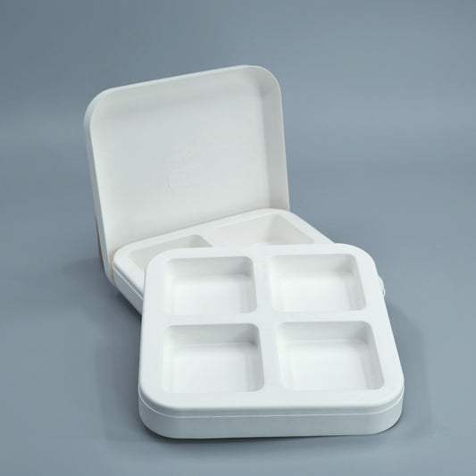 Sustainable Mooncake Chocolate Pulp Packaging Box