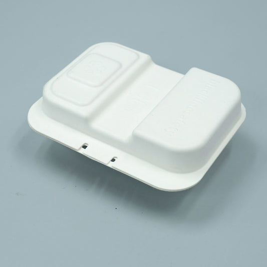 100% Recyclable 3C Products Clamshell Paper Molded Packaging
