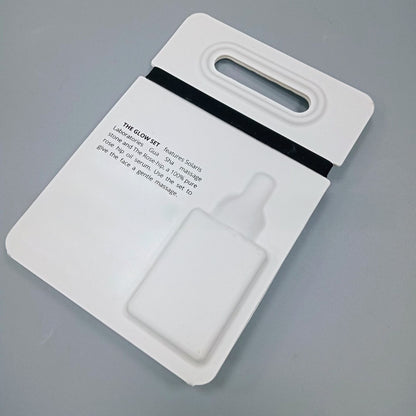 Aceite de masaje facial Gua Sha, cuidado de la piel, embalaje sostenible con asa