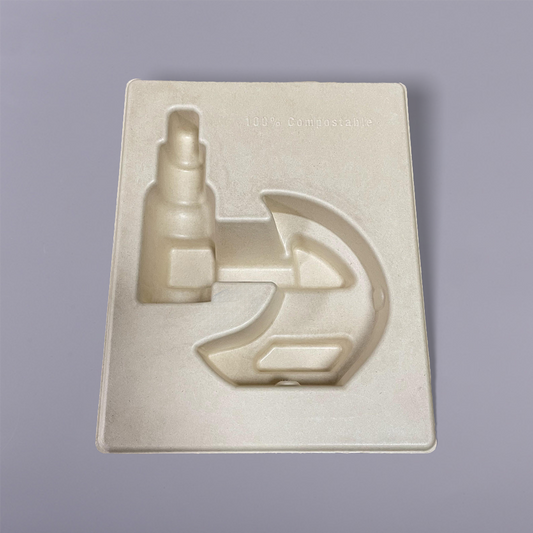 Packaging Pulp Paper Insert Tray For Skincare