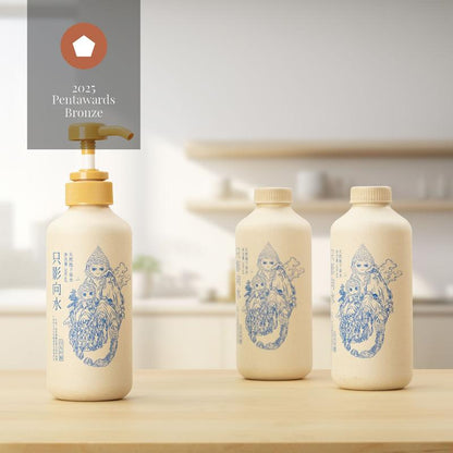 Eco-Friendly Shampoo Bottle Packaging Solution