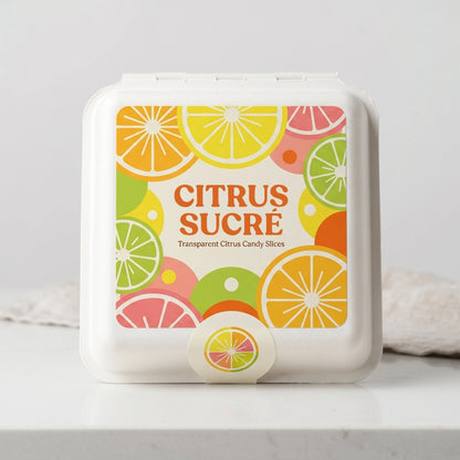 Colorful Square Biodegradable Candy Packaging