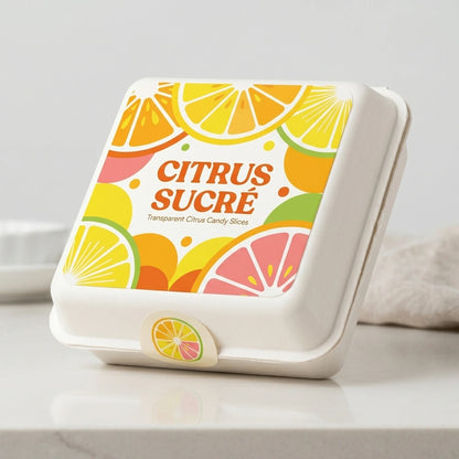 Colorful Square Biodegradable Candy Packaging