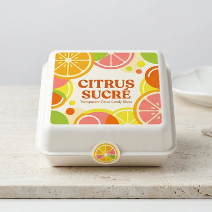 Colorful Square Biodegradable Candy Packaging