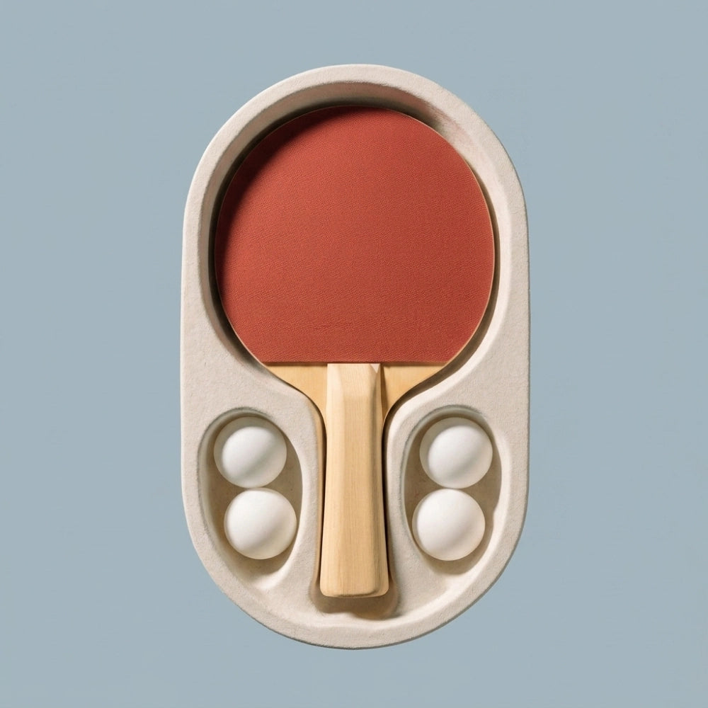 Paddle Ball Insert Tray Ping Pong Packaging Wholesale