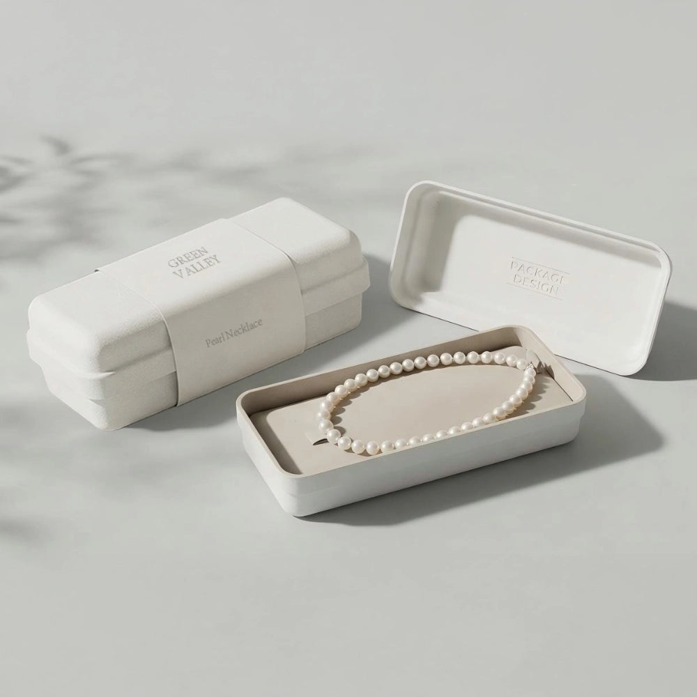 Rectangular Lid and Base Jewelry Watch Eco Friendly Box