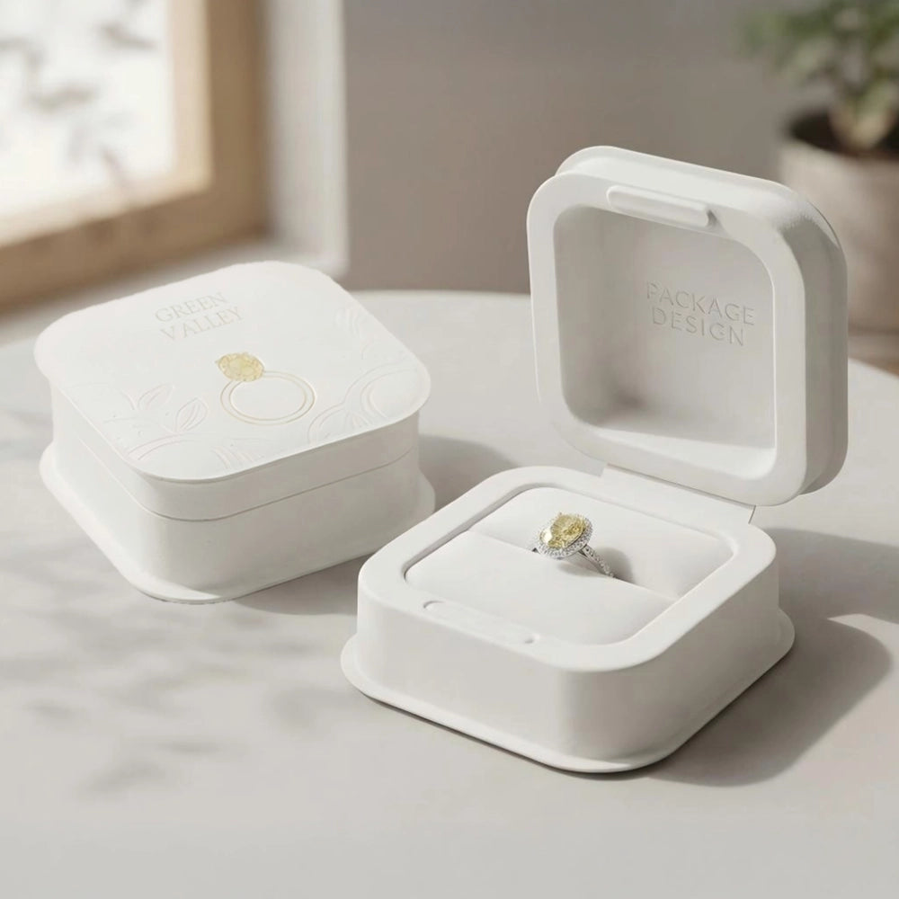 Biodegradable Jewelry Watch Eco Friendly Packaging Box