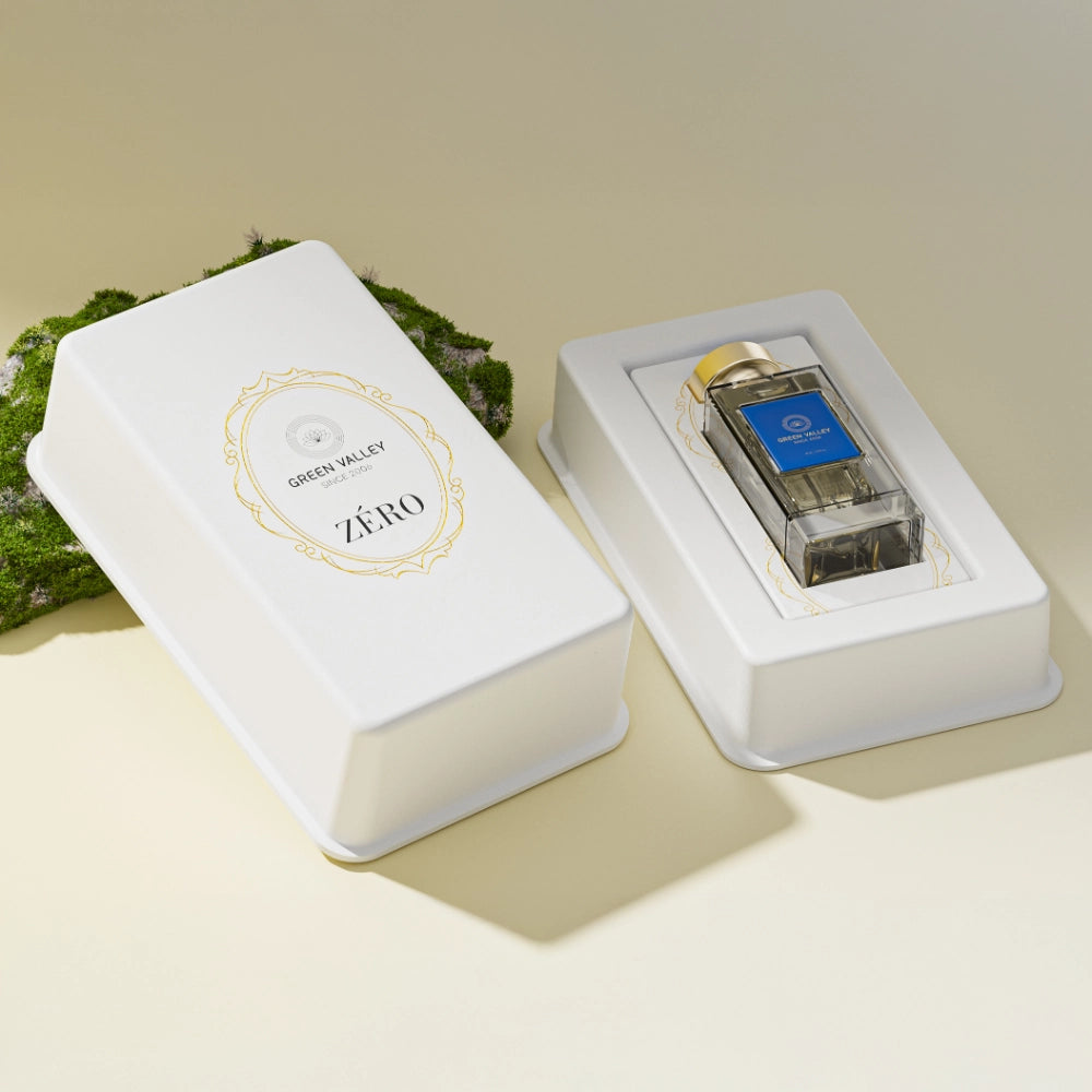 Gold Logo Frame Stock Mold Perfume Box Manufacturers