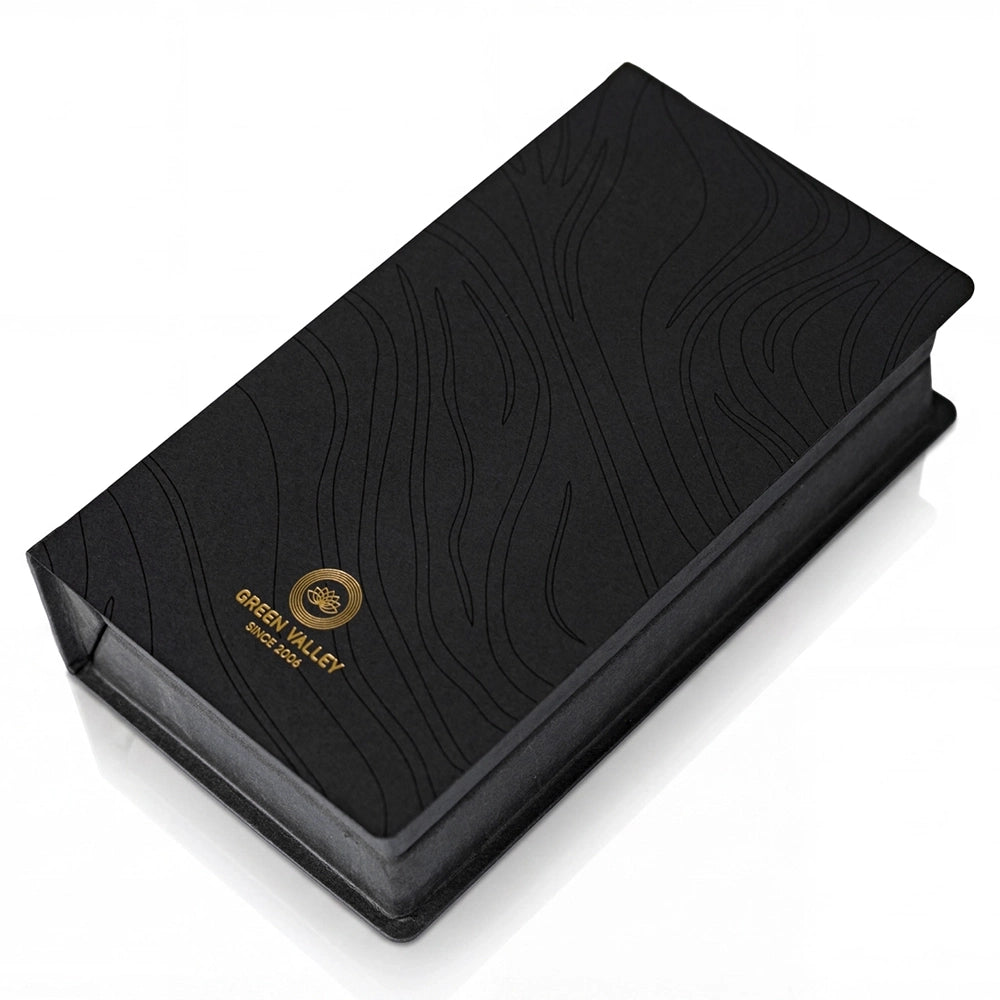 Black Wave Emboss Stock Mold Perfume Box Wholesale - Otarapack