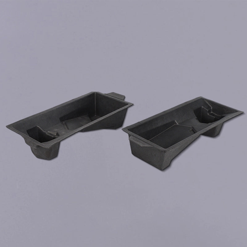 Black Wet-Pressed Electronic Paper Pulp Molded Paper Tray