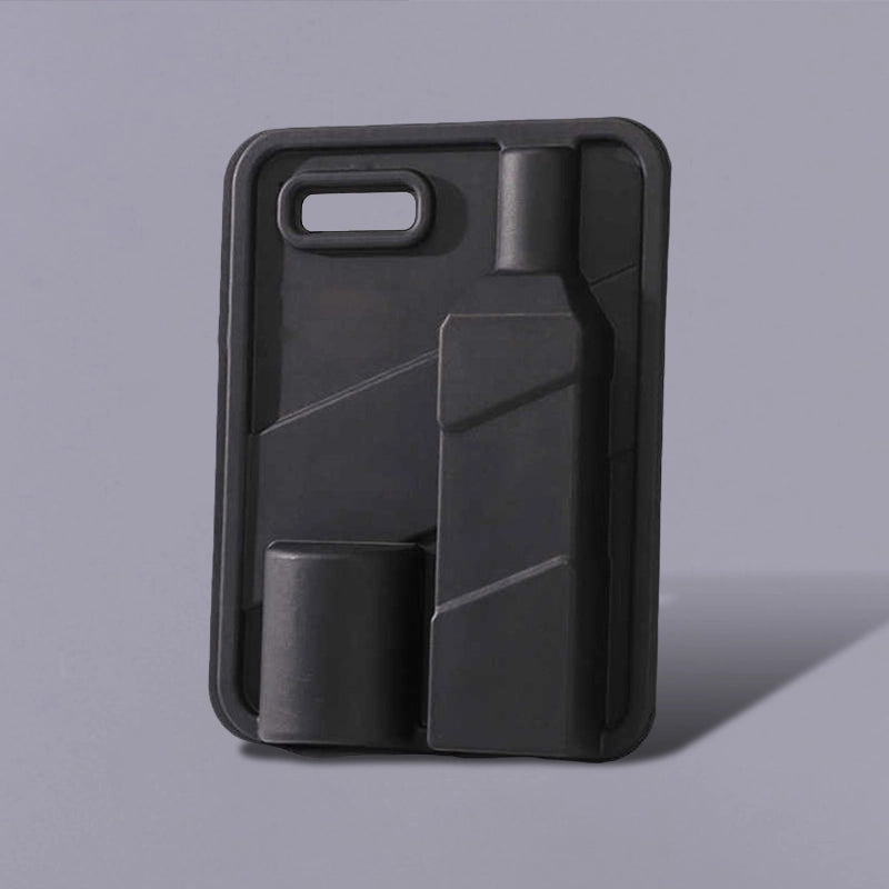 Black Wet-Pressed Pulp Molded Beverage Packaging Box