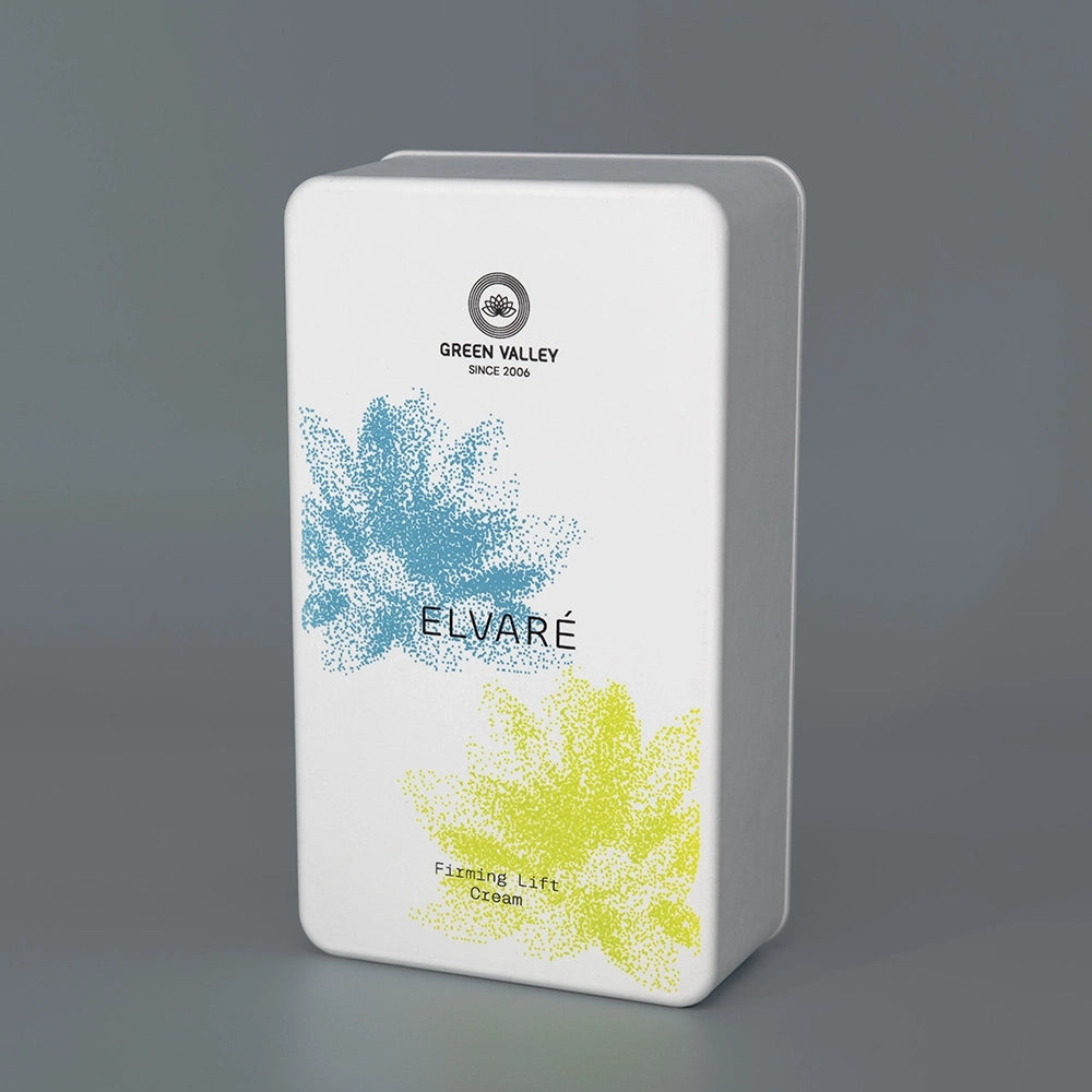 Blue Yellow Print Biodegradable Perfume Box Wholesale - Otarapack