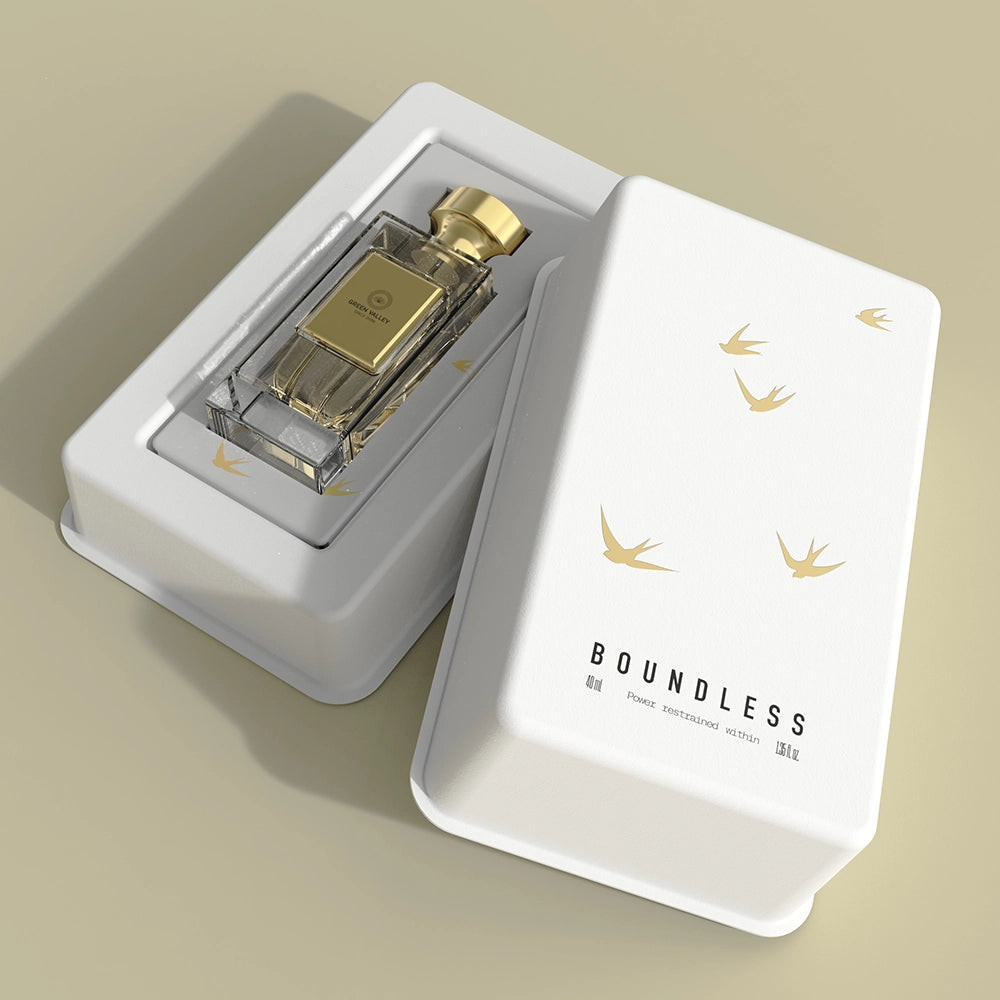 Gold Foil Swallow Stock Mold Perfume Box Wholesale