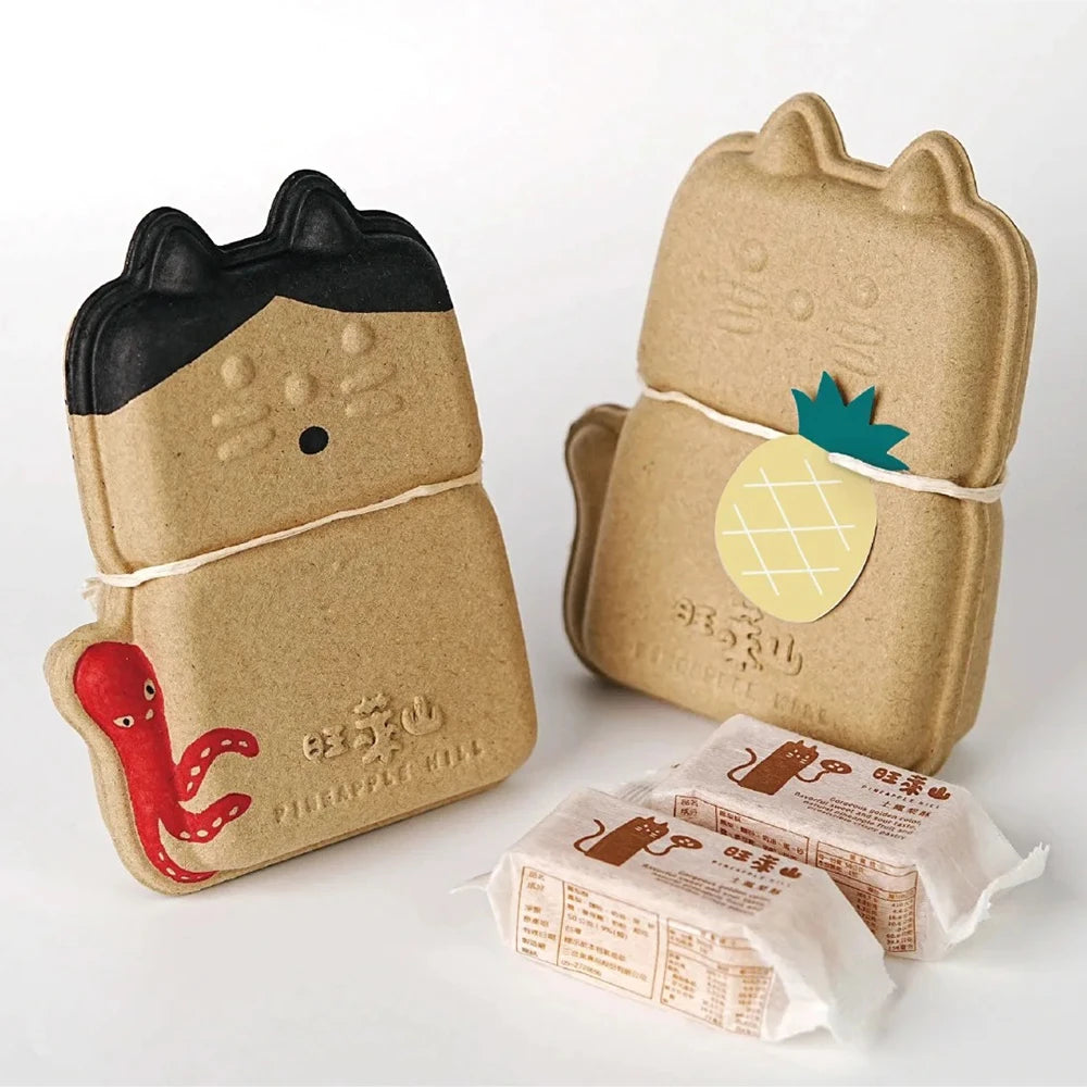 OtaraPack | Cat Shaped Kraft Pulp Biodegradable Soap Packaging – Otarapack