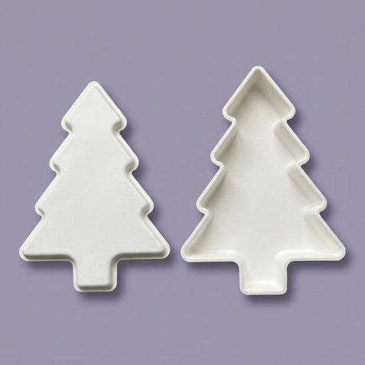Tree Shaped Pulp Biodegradable Christmas Gift Packaging