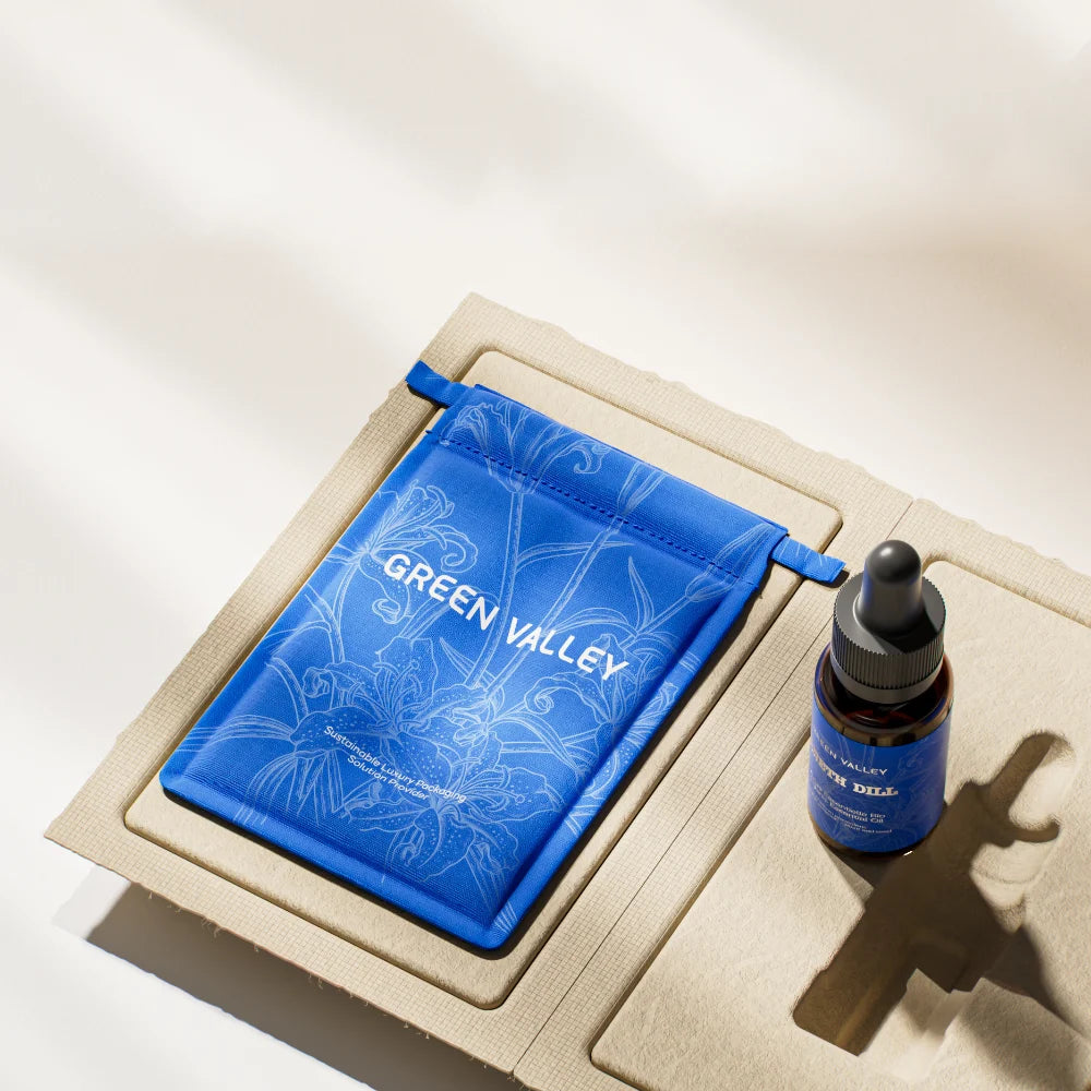 Blue Clamshell Essential Oil Packaging Wholesale