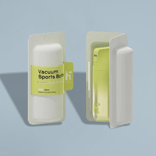 Molded Pulp Tumbler Box Compostable Thermos Packaging