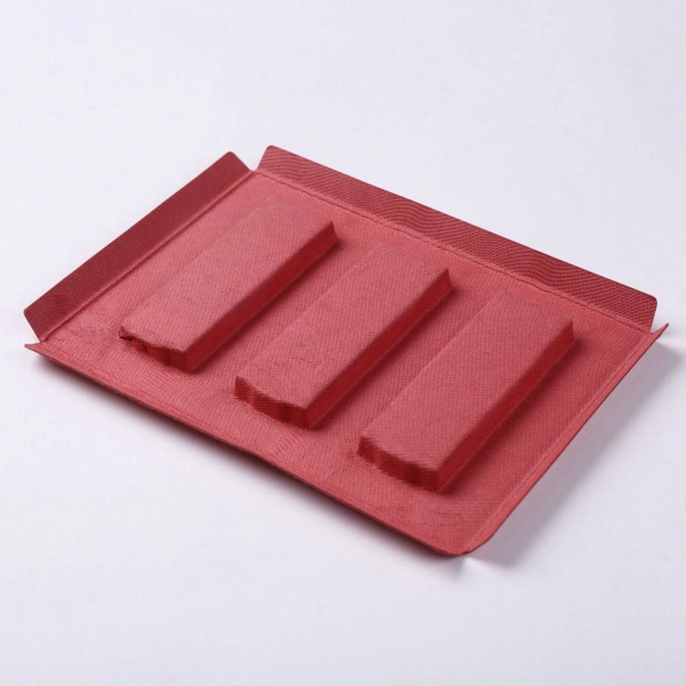 Eco Friendly Red Pulp Tray Cosmetic Eco Packaging