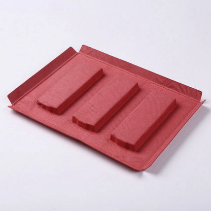 Eco Friendly Red Pulp Tray Cosmetic Eco Packaging