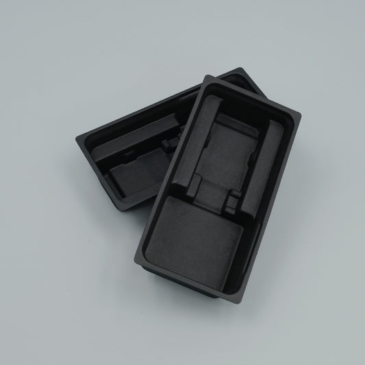Custom Biodegradable Sugarcane Molded Insert Tray For 3C Products