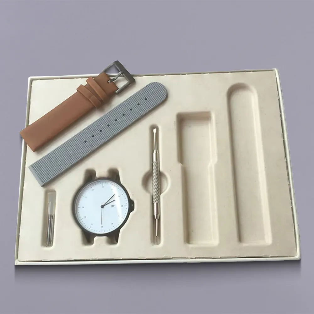 Molded Pulp Watch Packaging Tray