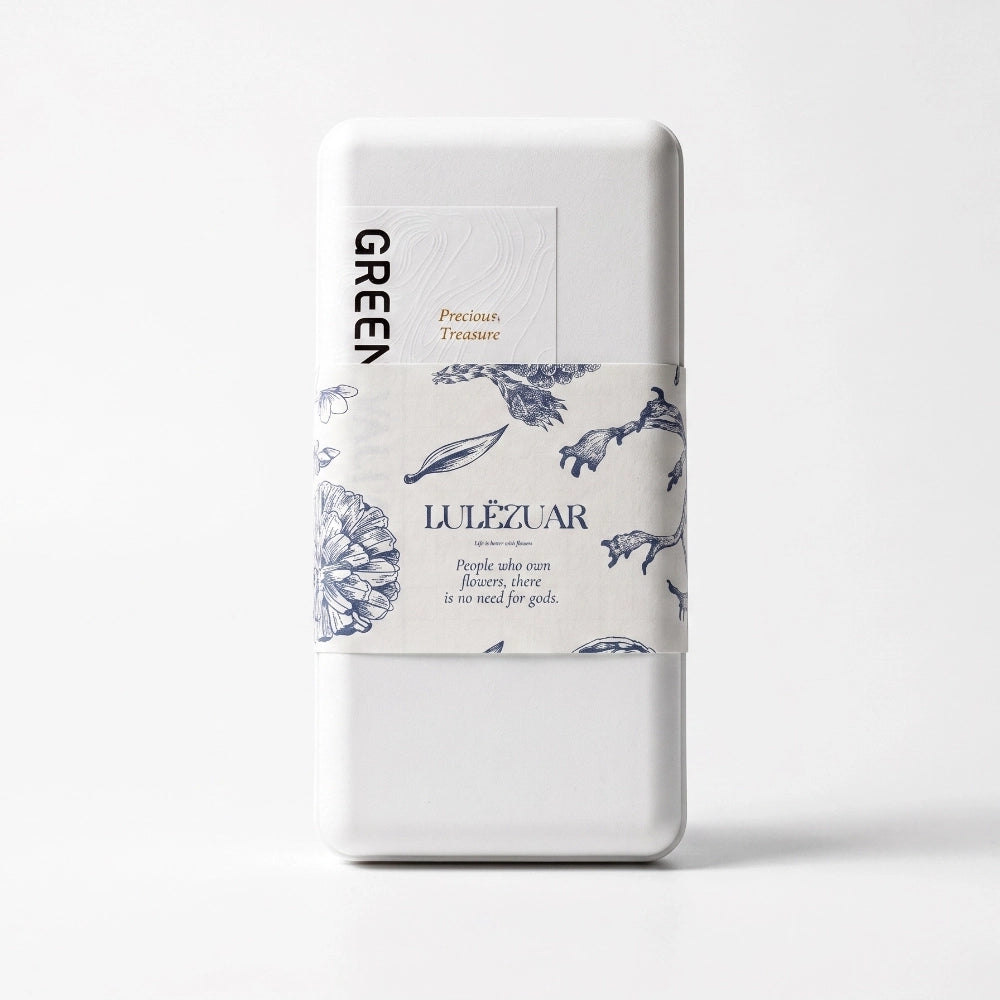 Bulk Luxury Navy Floral Biodegradable Perfume Box