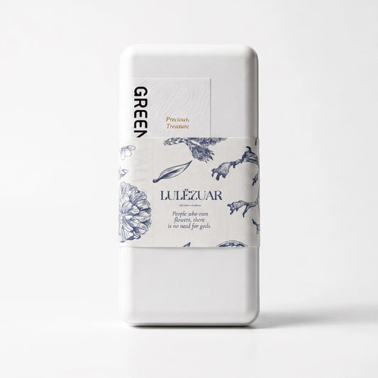 Bulk Luxury Navy Floral Biodegradable Perfume Box