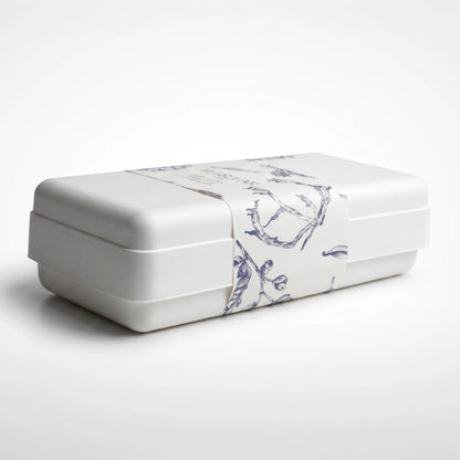 Bulk Luxury Navy Floral Biodegradable Perfume Box